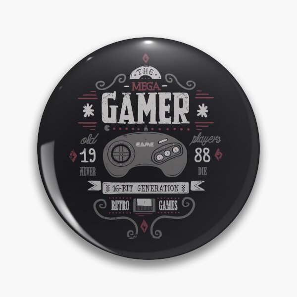 Item preview, Retro Gaming - Sega genesis 16 bit - Cartridge gamer designed and sold by Typhoonic.