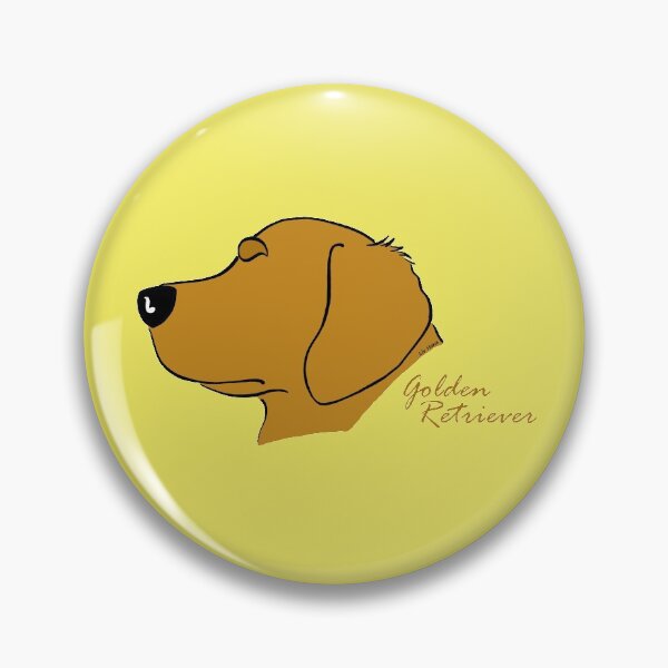 Item preview, Golden Retriever silhouette designed and sold by LivHana.