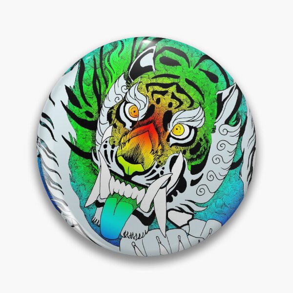 Item preview, Technicolor Legend Tiger designed and sold by PaleoPanthera.