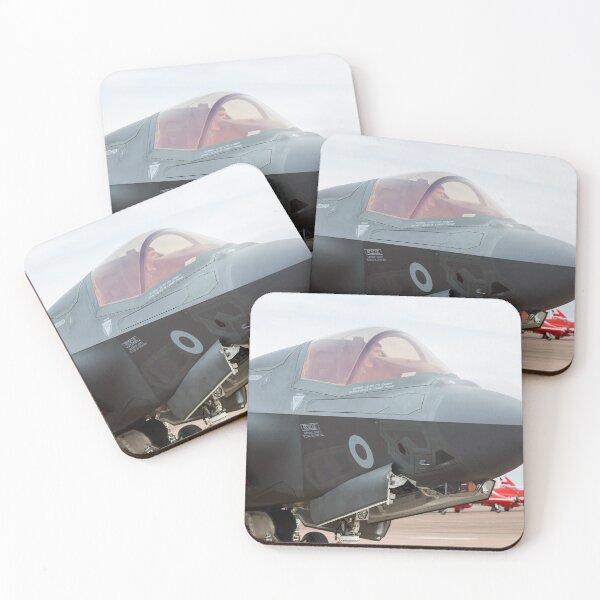 Item preview, F-35B pictured in front of a row of Red Arrows designed and sold by wellsie82.