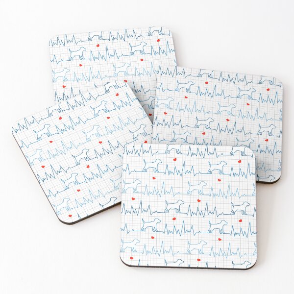 Item preview, Dog Veterinary Health Heartline designed and sold by VintageStyle.