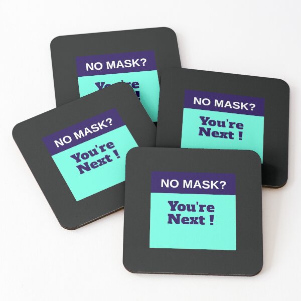 Item preview, No mask? You're Next! designed and sold by Omniweb.app.