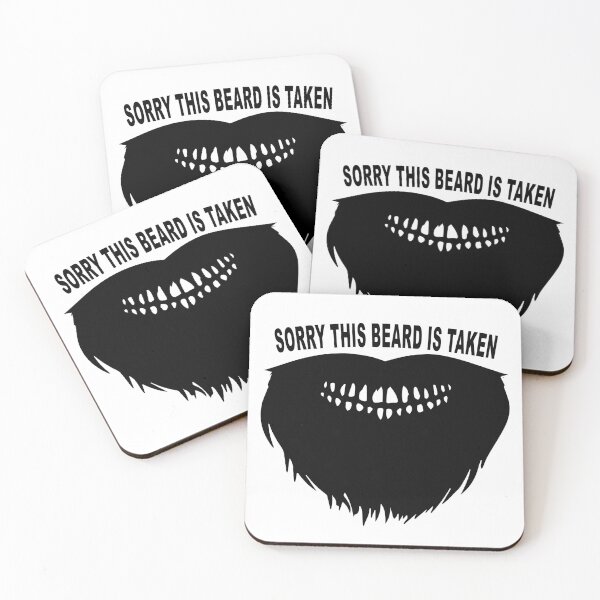 Item preview, Mens Sorry This Beard Is Taken Funny Gift for Bearded Man designed and sold by skulltshirt.