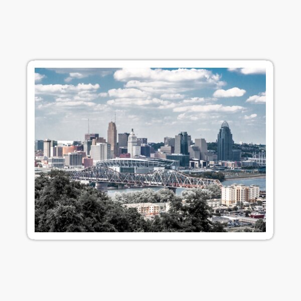 Summer in Cincinnati Sticker