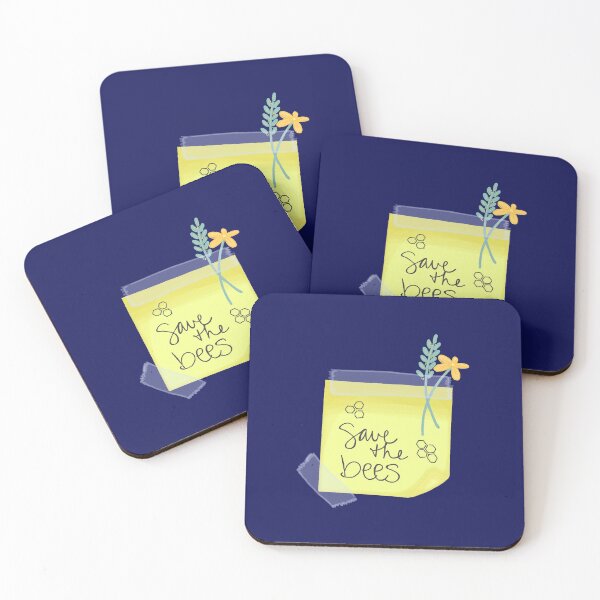 Item preview, Save the Bees Sticky Note designed and sold by isabelladaley.