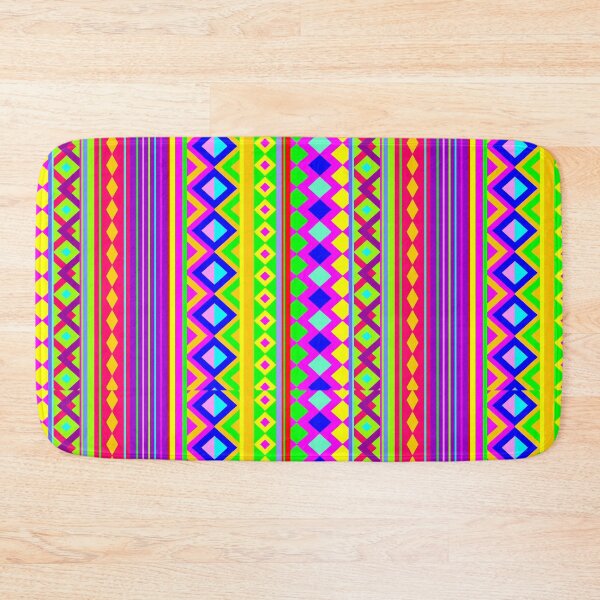 Item preview, Aztec Psychedelic Chevron Pattern designed and sold by BluedarkArt.
