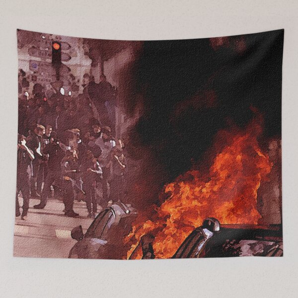 Item preview, FRENCH LABOUR RIOTS - 25 designed and sold by RFDEZIII.