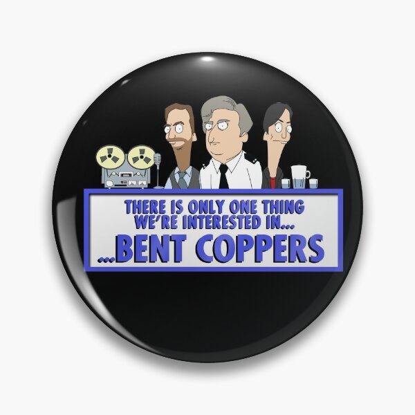 Item preview, Line Of Duty Bent Coppers designed and sold by Nerd Shizzle.