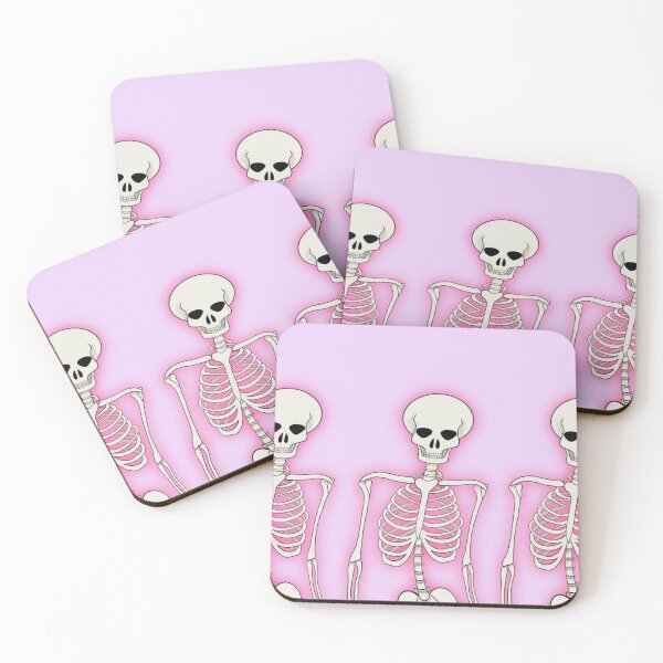 Item preview, Pink Skulls designed and sold by Hollytollywolly.