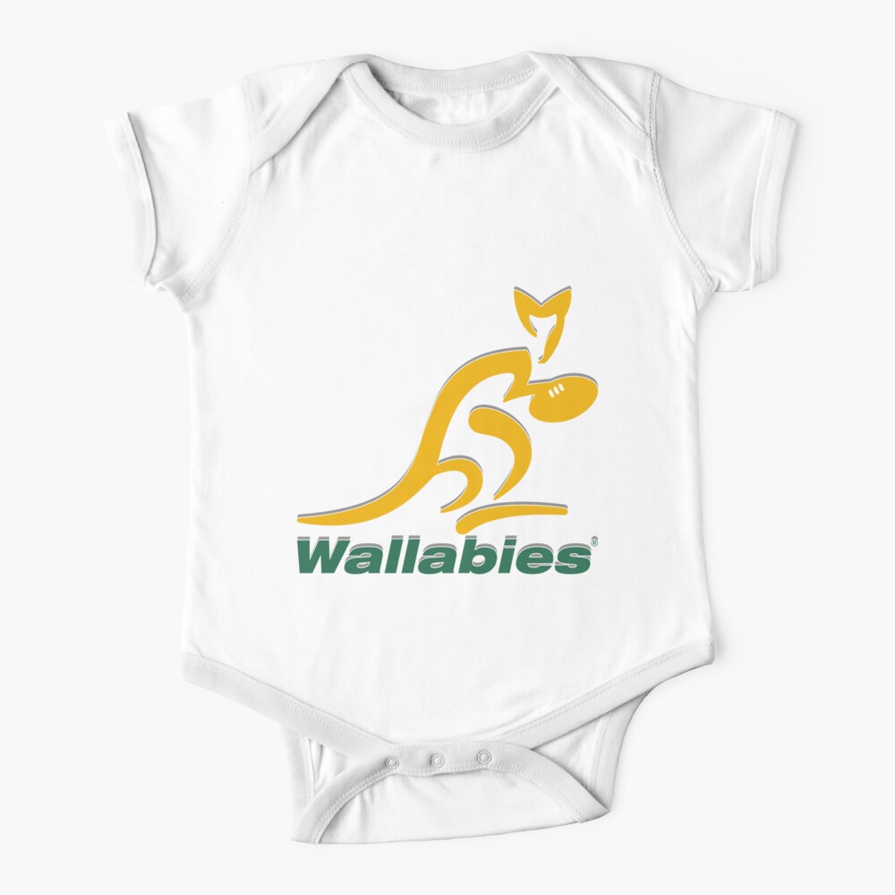 wallabies baby onesie