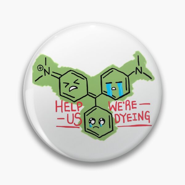 Item preview, Kawaii Chemicals - Malachite Green -We're Dyeing designed and sold by KawaiiChemist.