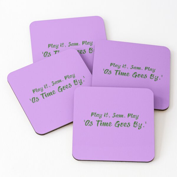 Item preview, Play it, Sam. Play 'As Time Goes By.' quote from the movie Casablanca, 1942 designed and sold by rashadat.