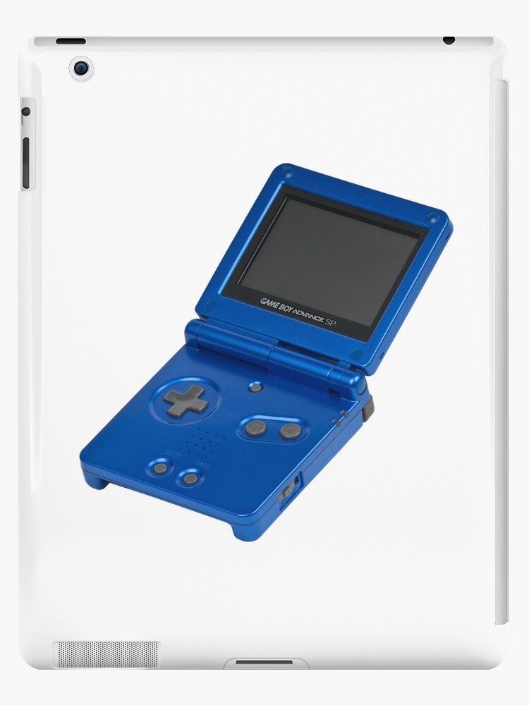 blue gameboy advance sp