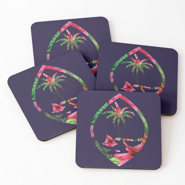 Item preview, Guam Seal floral design  designed and sold by Ashley A.