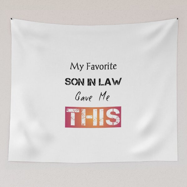 Item preview, My Favorite Son-In-Law Gave Me This Shirt Slim Fit T-Shirt,son in law T-shirts designed and sold by Essakhi12.