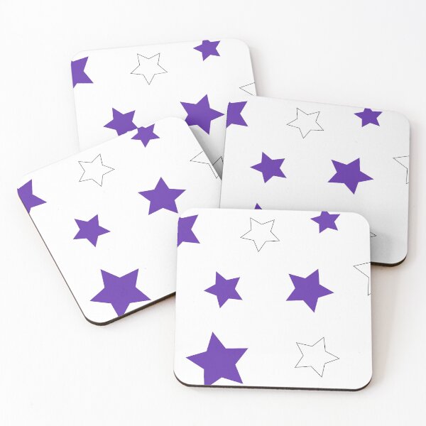 Item preview, Purple and White Stars designed and sold by Danimw.