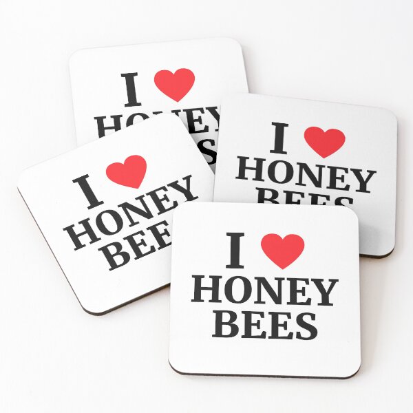 Item preview, I Love Honey Bees Heart  designed and sold by Vanover Designs.