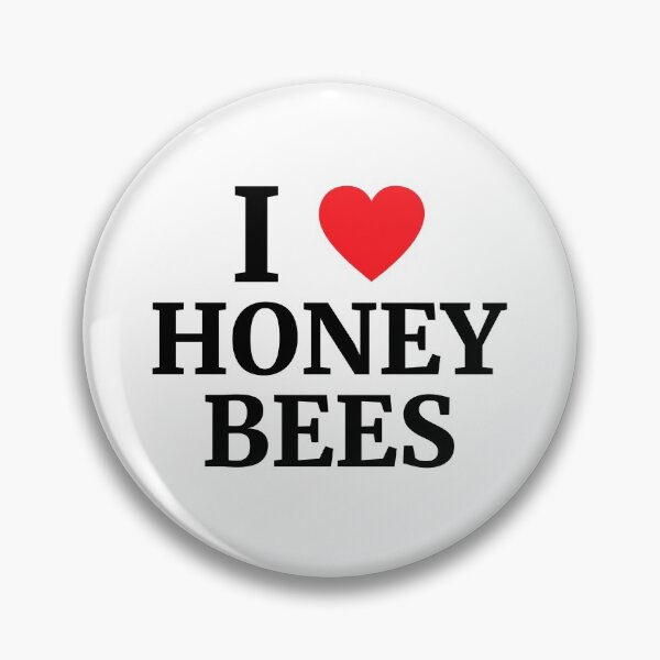Item preview, I Love Honey Bees Heart  designed and sold by Vanover Designs.