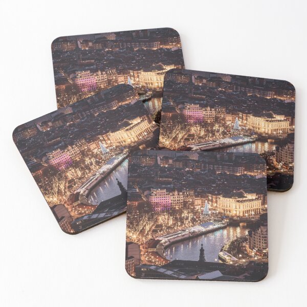 Item preview, Bilbao at night designed and sold by MarioGuti.
