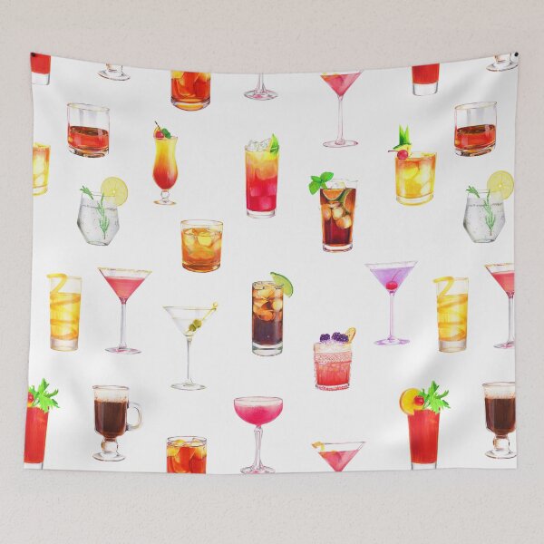 Item preview, COLORFUL COCKTAILS designed and sold by Lorin Cinar.