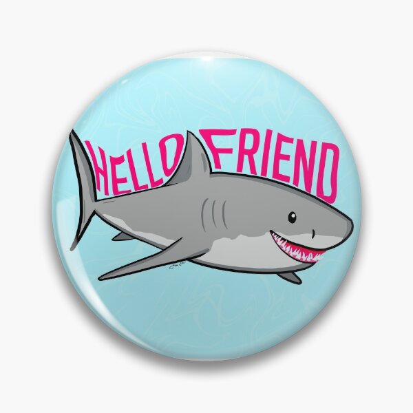 Item preview, Hello Friend Shark designed and sold by EdenEtc.
