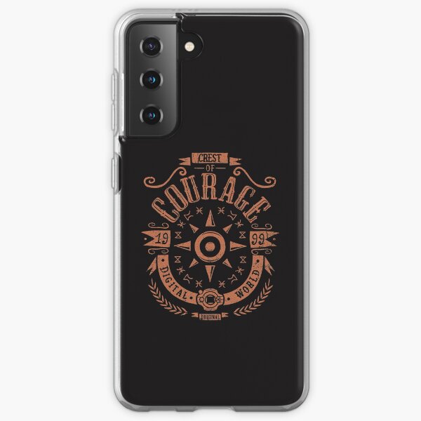 Crest of Courage - Greymon - Taichi Funda blanda para Samsung Galaxy