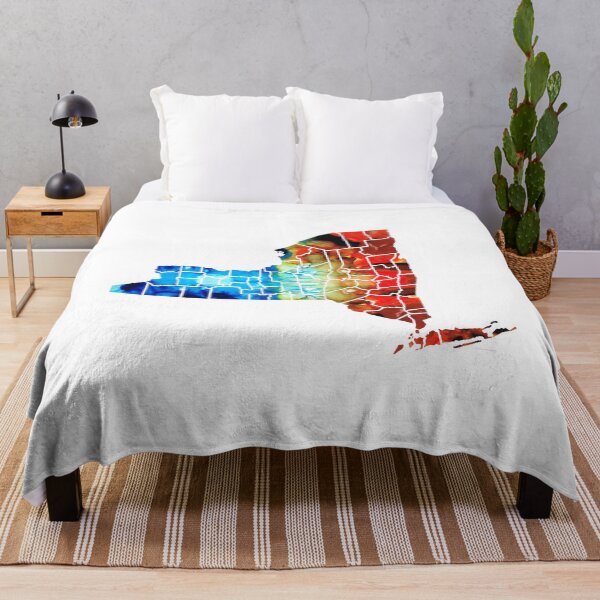 Item preview, Nueva York - Mapa por Sharon Cummings designed and sold by Sharon Cummings Art.
