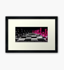 Chess Board Framed Print