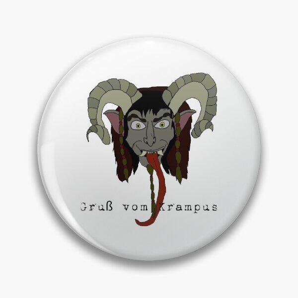 Item preview, Gruß vom Krampus (with text) designed and sold by MelissaLeman.