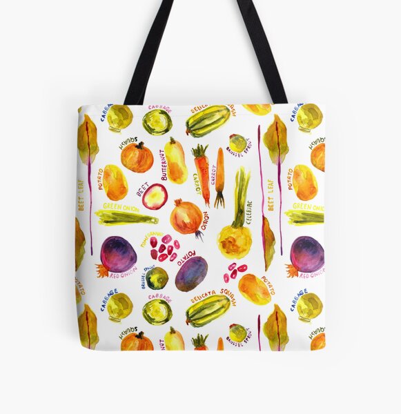 AUTUMN VEGGIES All Over Print Tote Bag