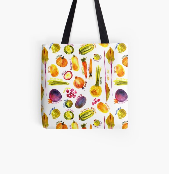 AUTUMN VEGGIES All Over Print Tote Bag
