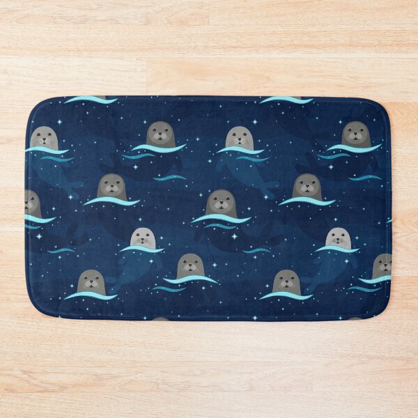 Item preview, Seals in Glowing Sea designed and sold by nadyanadya.