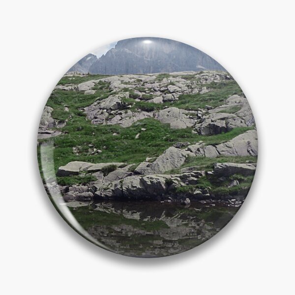 Item preview, Alpine Pond Alps Peaks Mountain designed and sold by Anna Lemos.