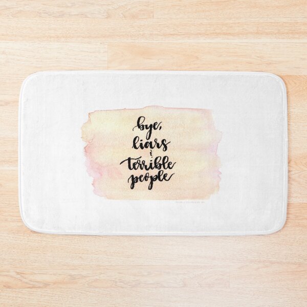 Item preview, Bye Liars and Terrible People designed and sold by cmonique5.