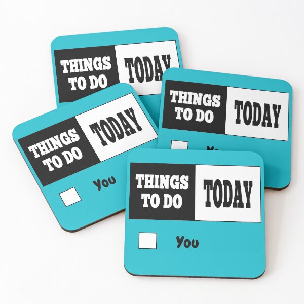 Item preview, Things to do Today - You. Fun and Flirty. designed and sold by KookyCool.
