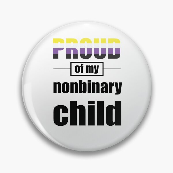 Item preview, Proud of my nonbinary child designed and sold by Quintin Gell.