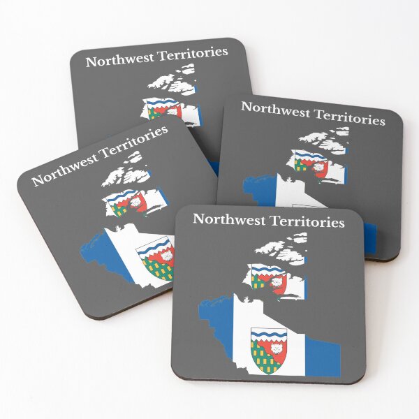 Item preview, Northwest Territories Flag Map, NT, Canada designed and sold by marosharaf.