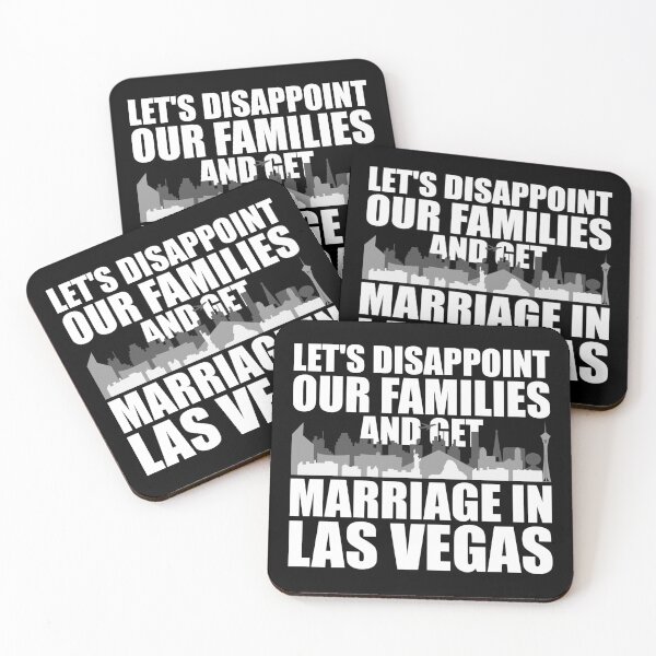 Item preview, Let's Disappoint Our Families And Get Marriage In Las Vegas designed and sold by inkedtee.