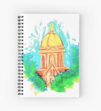 Golden Dome Spiral Notebook