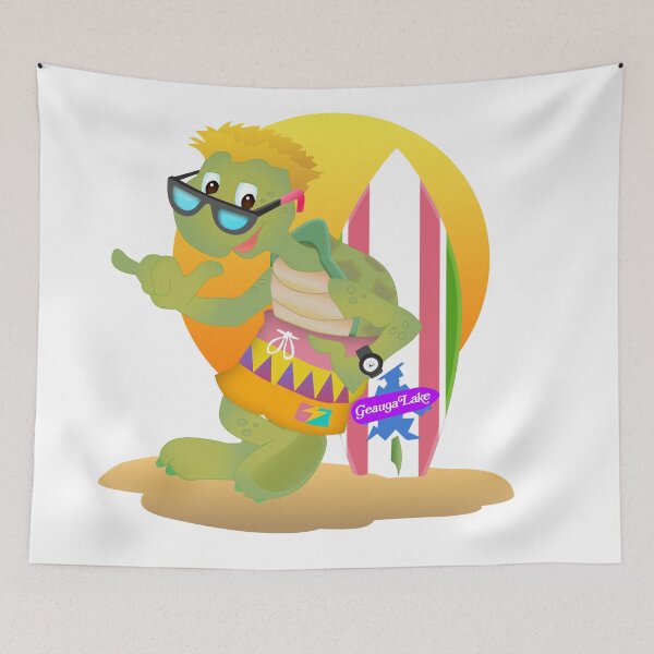 Item preview, Geauga Lake Turtle Beach Waterpark Butch Hightide designed and sold by carcinojen.