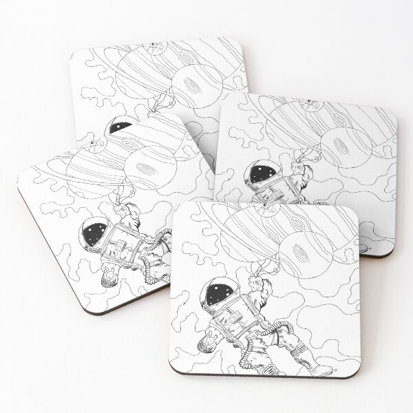 Item preview, Spacetronaut's Journey illustrated designed and sold by Paige Poole.