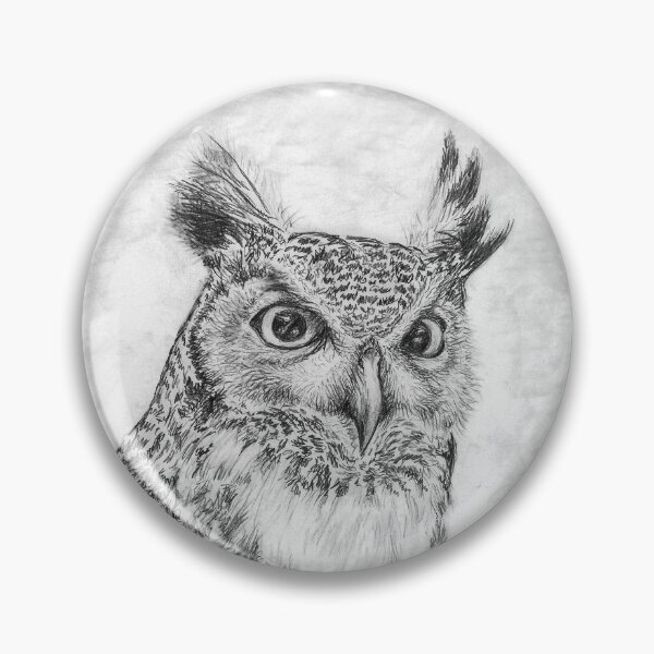 Item preview, Great Horned Owl designed and sold by Kyra C. Kalageorgi.