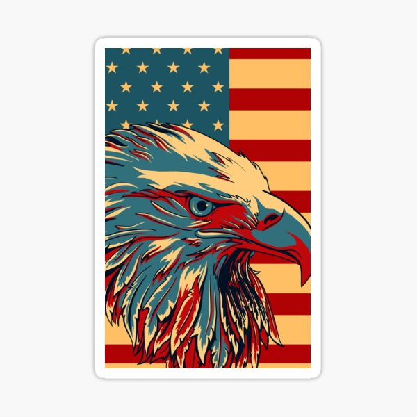 American Eagle Stickers Redbubble - american eagle skate jacket roblox