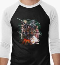 Final Fantasy VII - Collage Men's Baseball ¾ T-Shirt