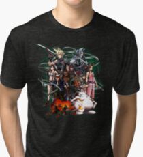 Final Fantasy VII - Collage Tri-blend T-Shirt