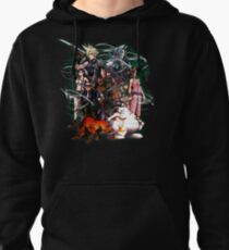 Final Fantasy VII - Collage Pullover Hoodie