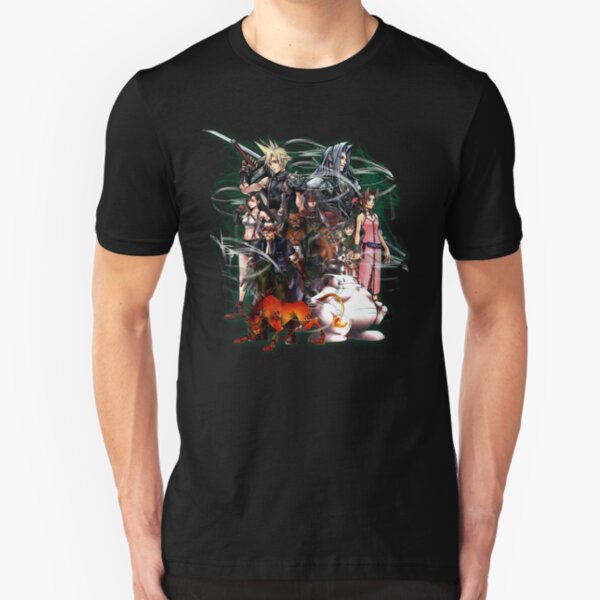 Final Fantasy VII - Collage Slim Fit T-Shirt