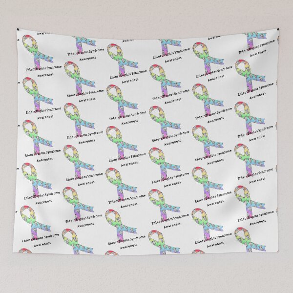 Item preview, EDS (Ehlers Danlos Syndrome) awareness ribbon designed and sold by sillybanana.