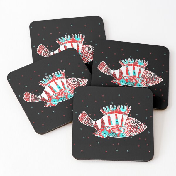Item preview, GREEK COMBER FISH designed and sold by joancaronil.
