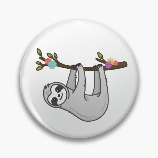 Item preview, Happy Sloth Pattern designed and sold by joywoods.